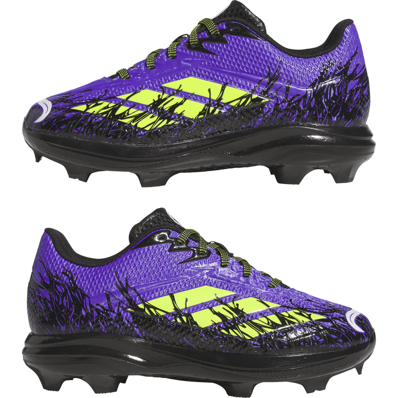 Youth Adizero Electric 2.0 TPU Venom, Adidas Youth Adizero Electric 2.0 TPU Venom pair outside