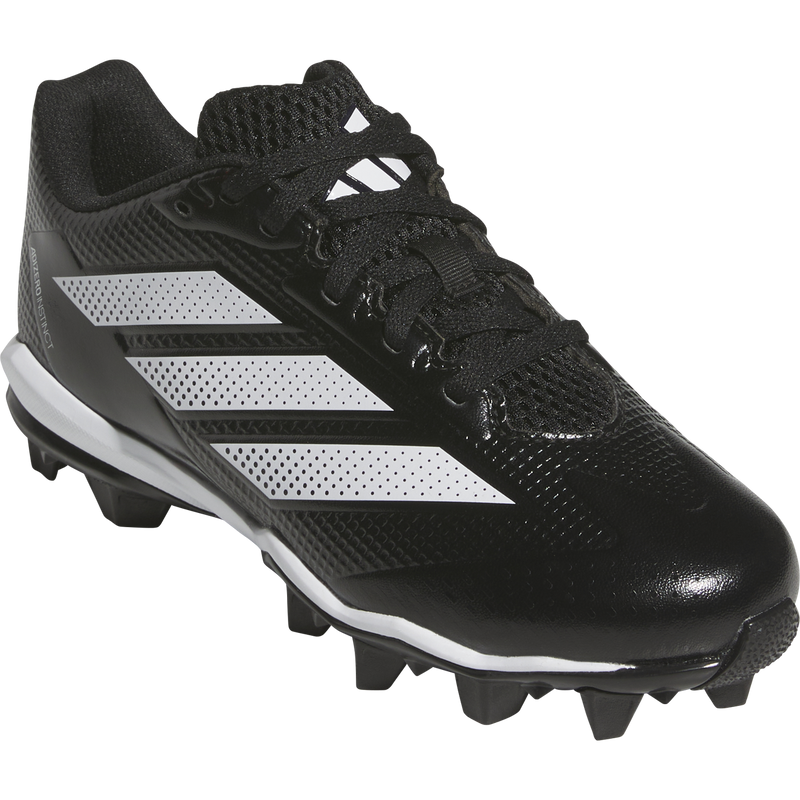 Youth Instinct Molded 2.0, Adidas Youth Instinct Molded 2.0 in Black/White front right