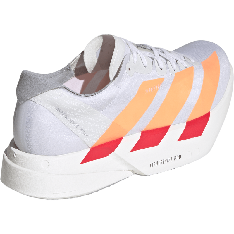 Women's Adizero Adios Pro 4, Adidas Women's Adizero Adios Pro 4 3/4 heel