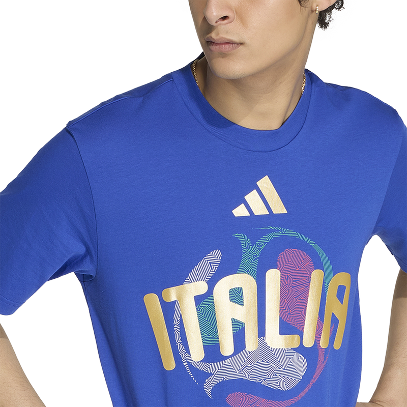 Men's FIFA World Cup 26 Italy T-Shirt, Adidas FIFA World Cup 26™ Italy T-Shirt front detail