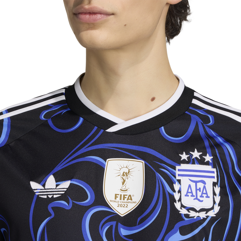 Argentina AFA Away Authentic Jersey, Adidas Argentina AFA Away Authentic Jersey FIFA logo