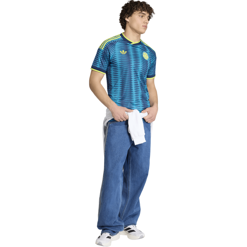 Colombia FCF Away Jersey, Adidas Columbia FCF Away Authentic Jersey on model