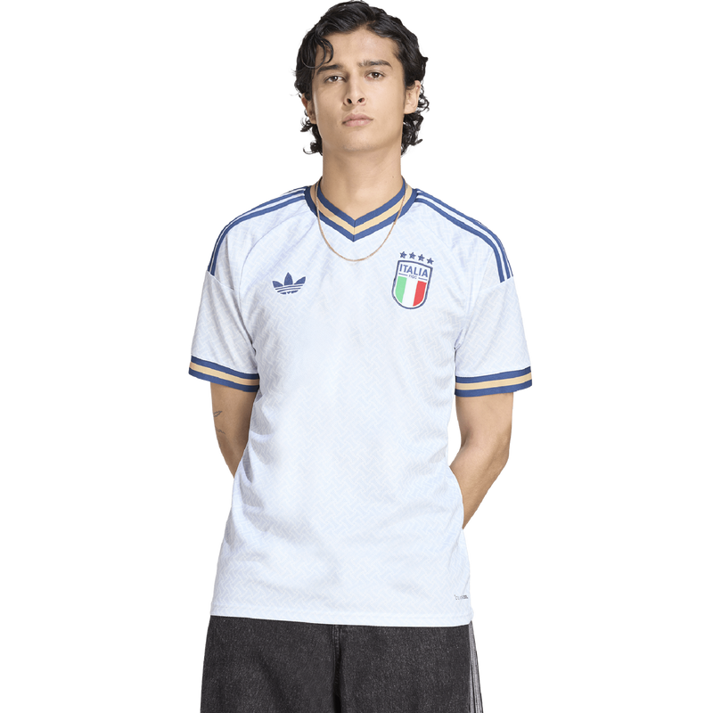 Italy FIGC Away Jersey, Adidas Italy FIGC Away Authentic Jersey front