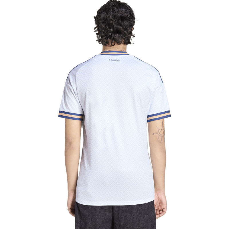 Italy FIGC Away Jersey, Adidas Italy FIGC Away Authentic Jersey back