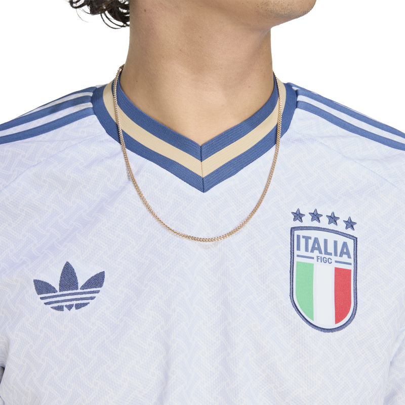 Italy FIGC Away Jersey, Adidas Italy FIGC Away Authentic Jersey FIGC logo