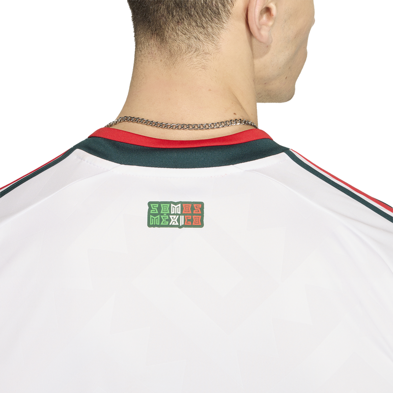 Mexico FMF Away Jersey, Adidas Mexico FMF Away Authentic Jersey team logo on back