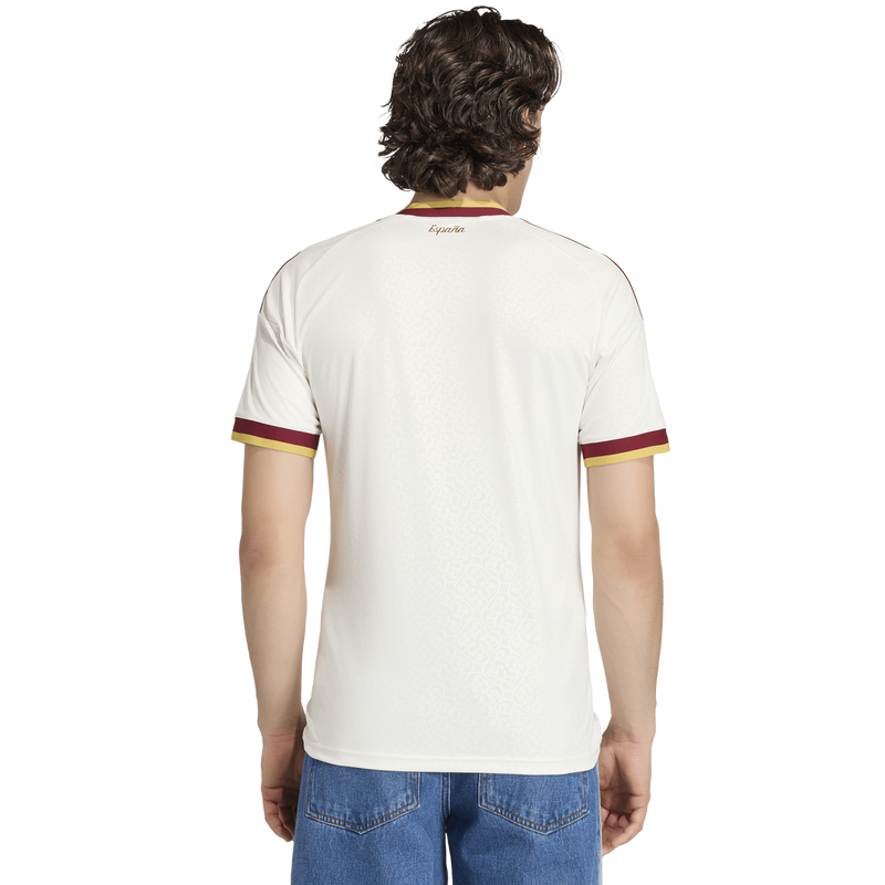 Spain RFEF Away Jersey, Adidas Spain RFEF Away Authentic Jersey back