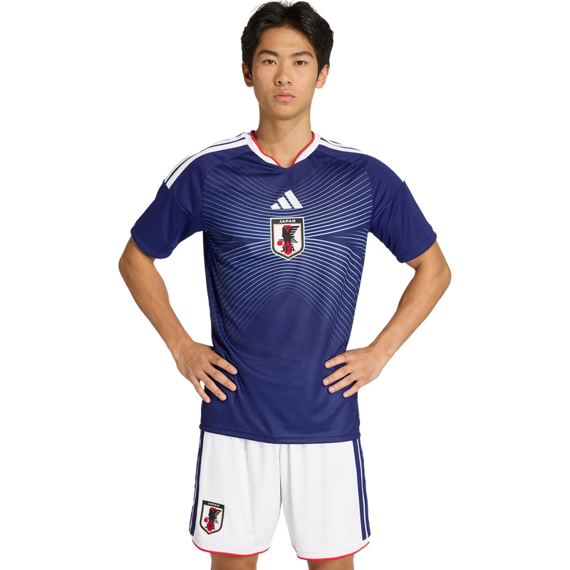Japan JFA Home Replica Jersey, Adidas Japan JFA Home Replica Jersey in Japan Blue/Ash Blue front
