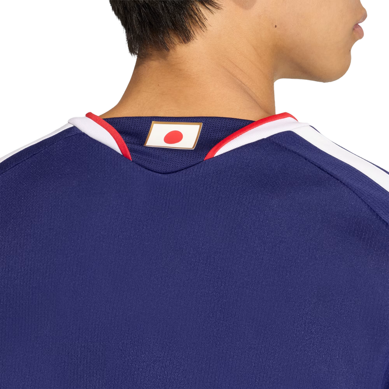 Japan JFA Home Replica Jersey, Adidas Japan JFA Home Replica Jersey in Japan Blue/Ash Blue back graphic
