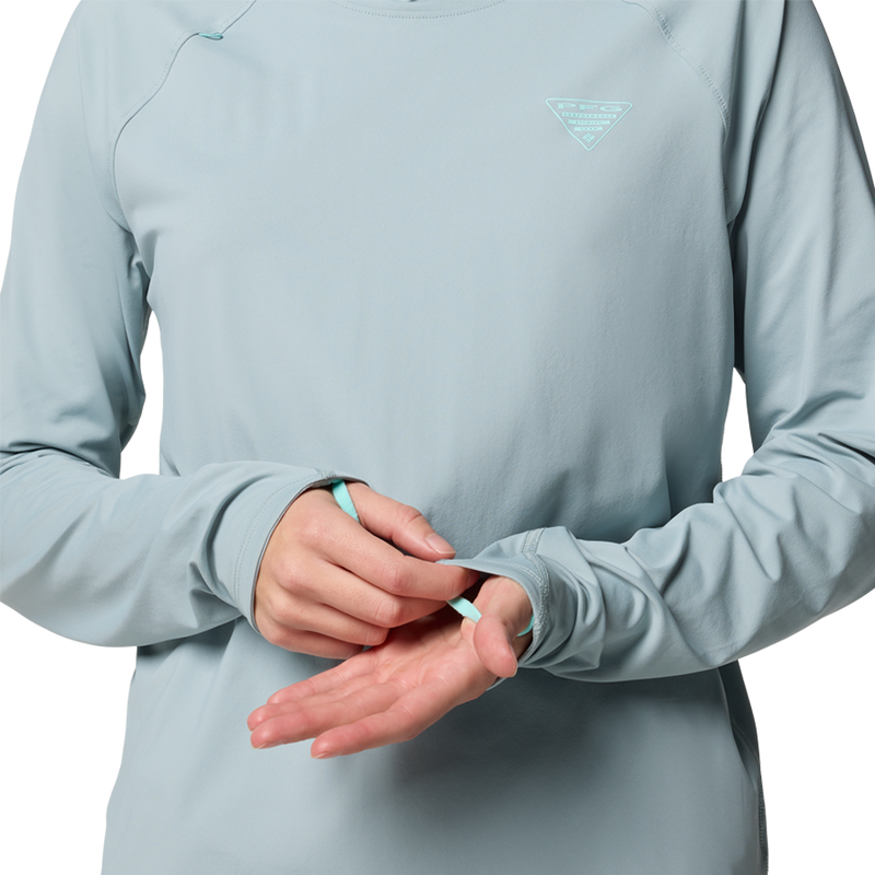 Women's Wild Cast Sun Hoodie, Columbia Women's Wild Cast Sun Hoodie Sleeve