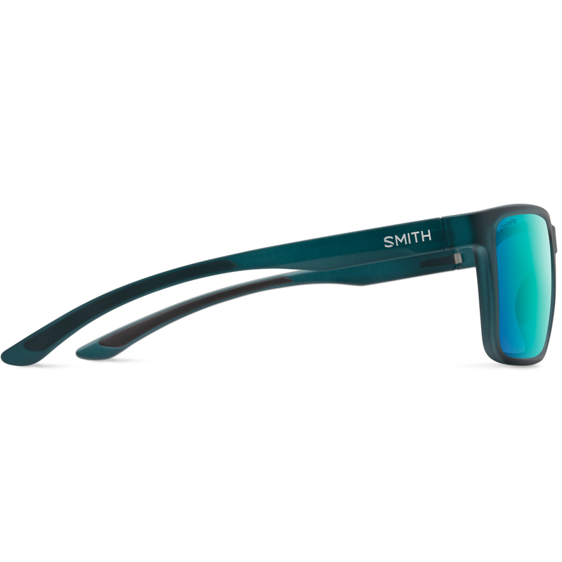 Riptide, Smith Riptide in Matte Tortoise/CP Glass Polarized Opal Mirror right profile