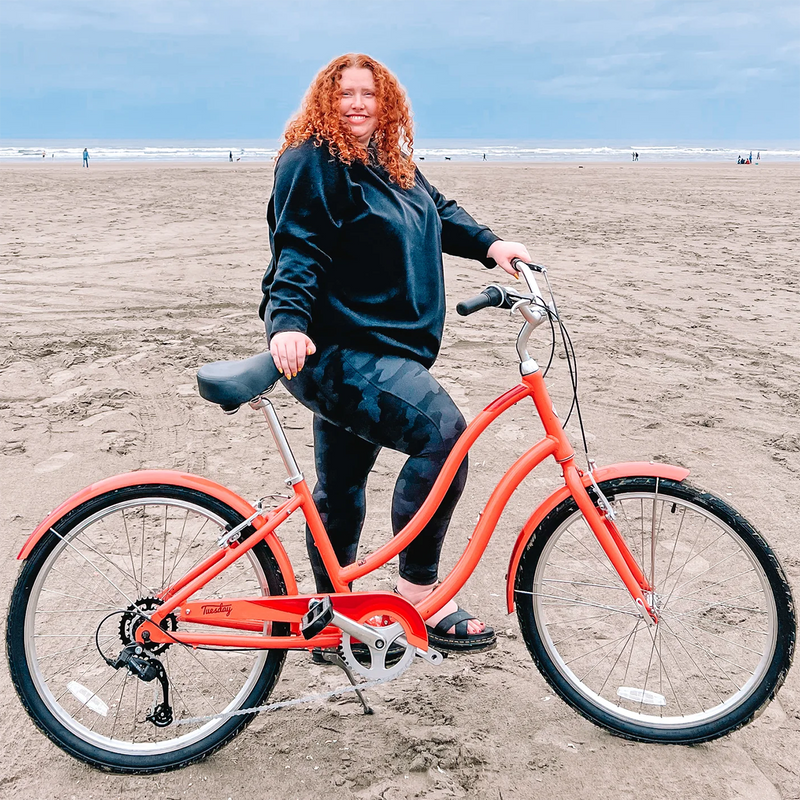March 7 LS, Tuesday bikes lifestyle photo 5 with model