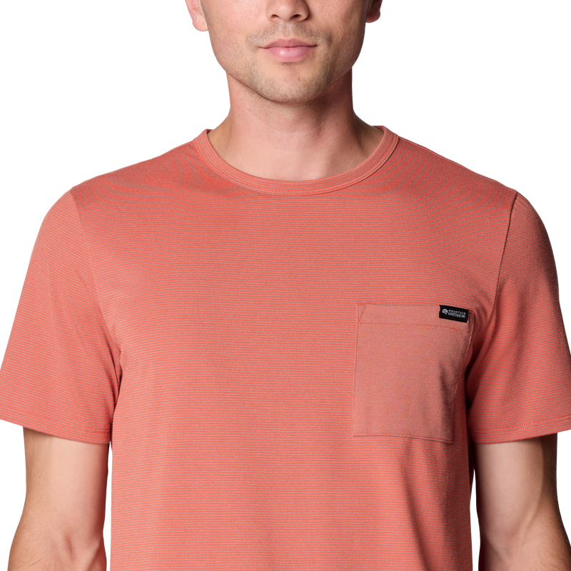 Men's Low Exposure Short Sleeve Shirt, Mountain Hardwear Men's Low Exposure Short Sleeve Shirt in 640-Aspect front