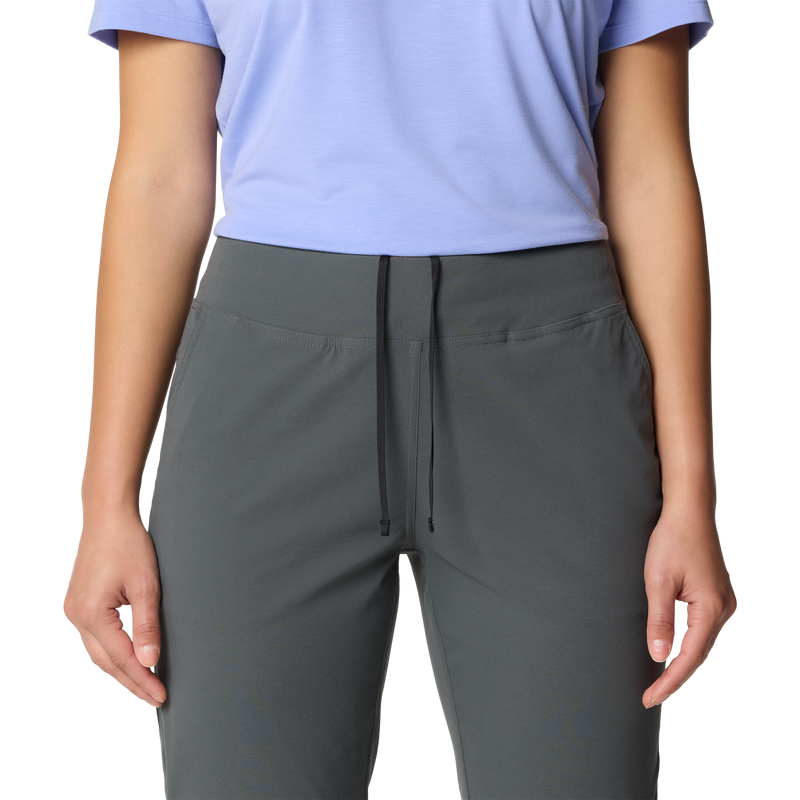 Women's Dynama Pant, Mountain Hardwear Women's Dynama Pant in 007-Volcanic front tie
