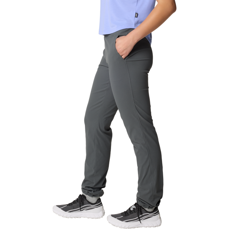 Women's Dynama Pant, Mountain Hardwear Women's Dynama Pant in 007-Volcanic left