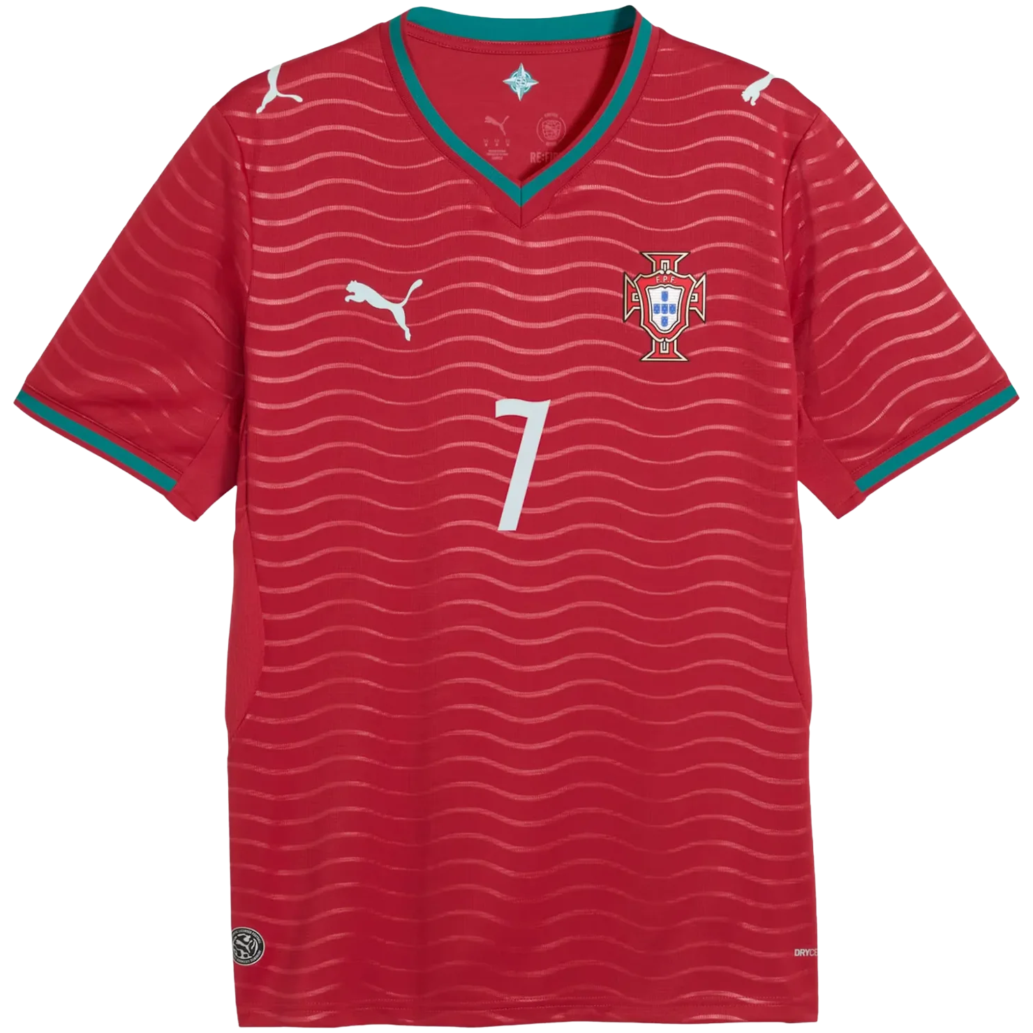 Portugal FPF Home Jersey Replica Player alternate view