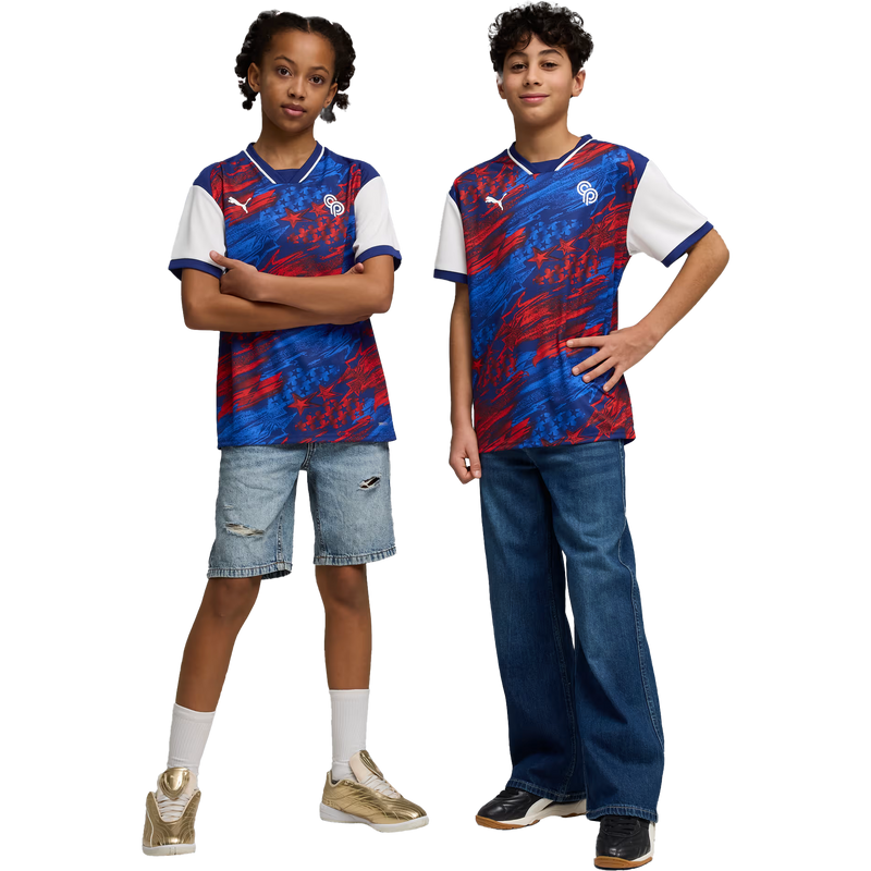 Youth Christian Pulisic 10 US Passion Jersey, Puma Youth Christian Pulisic 10 US Passion Jersey Full View