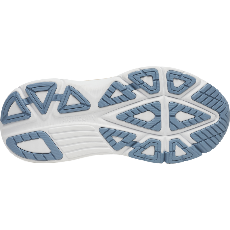 Women's Guide 19, Saucony Women's Guide 19 in 142-Celestial bottom of right shoe
