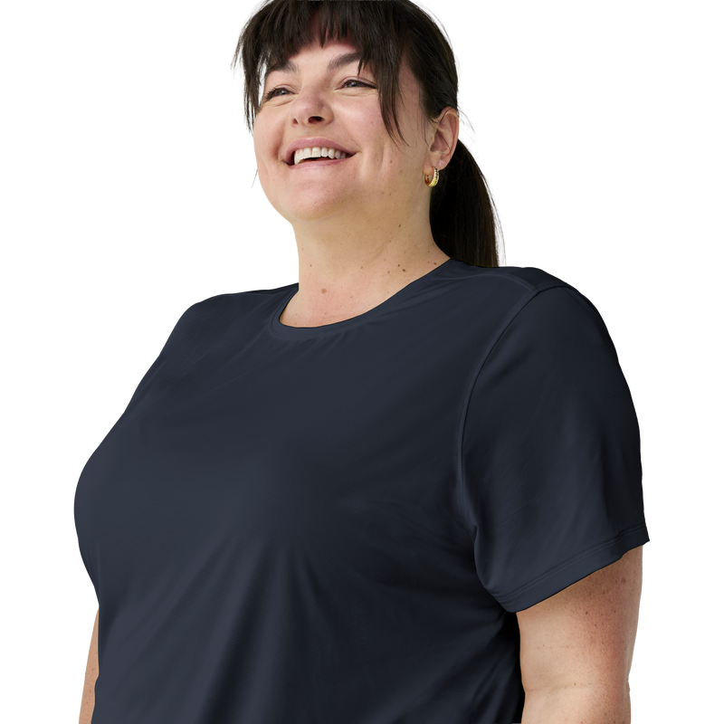 Women's Dash Short Sleeve, Brooks Women's Dash Short Sleeve in 001-Black front alternate image