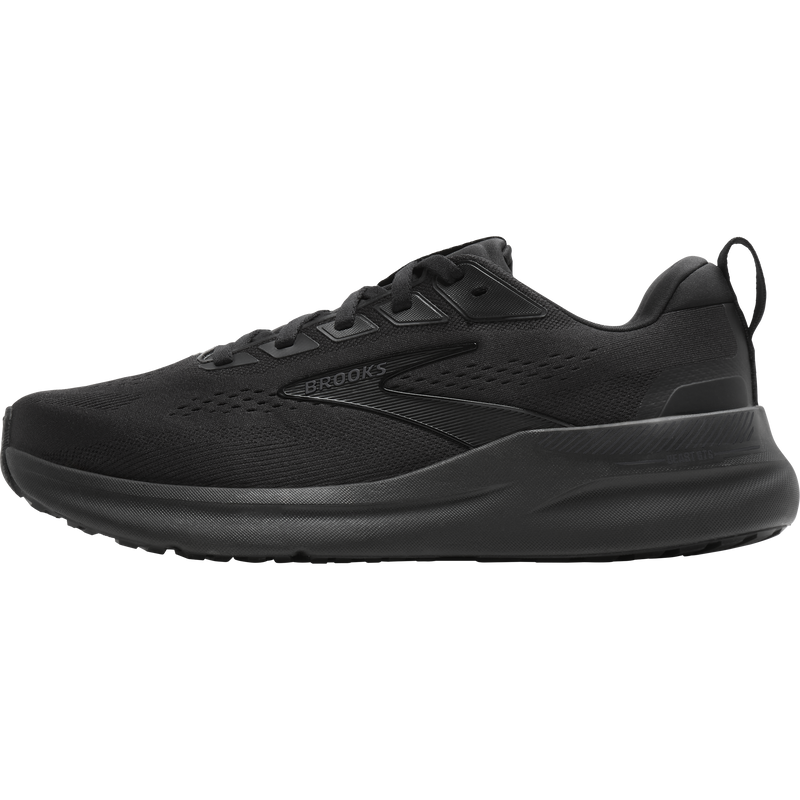 Men's Beast 26, Brooks Men's Beast 26 in 076-Black/Black/Grey left profile