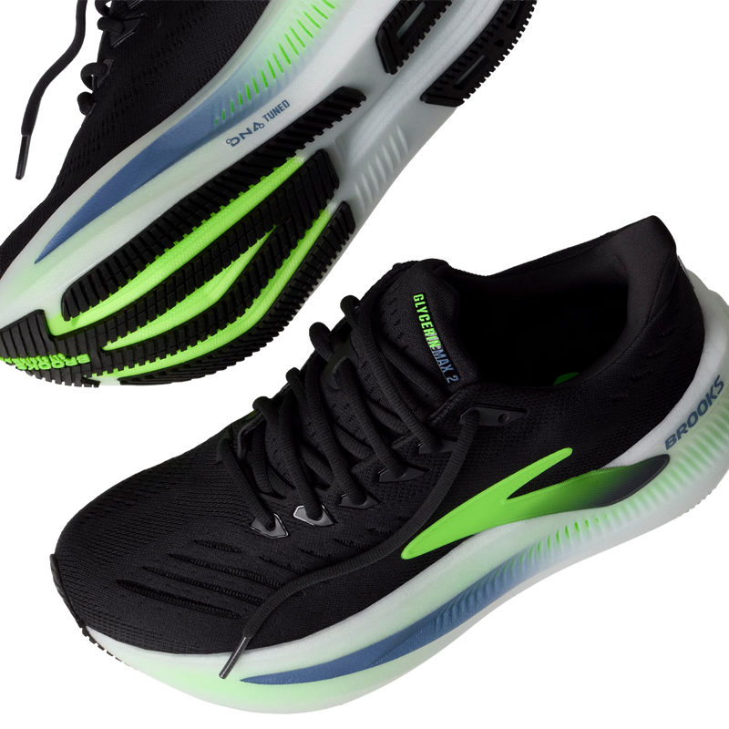 Men's Glycerin Max 2, Brooks Men's Glycerin Max 2 3/4 side and top