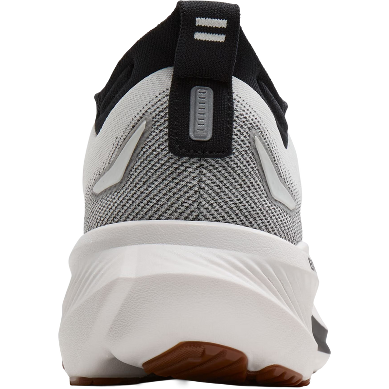 Men's Glycerin 23 Wide, Brooks Men's Glycerin 23 in 187-White/Black/Gum back