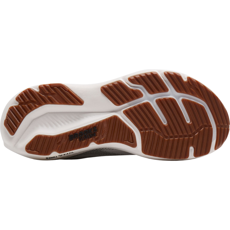 Men's Glycerin 23 Wide, Brooks Men's Glycerin 23 in 187-White/Black/Gum bottom