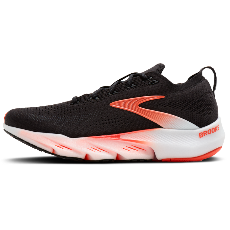 Men's Glycerin Flex, Brooks Men's Glycerin Flex in 023-Black/Orange left profile