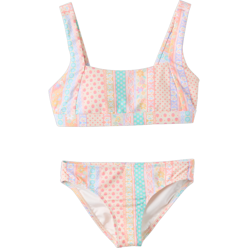 Youth Bali Floral Square Neck Tank Set, Featured Image
