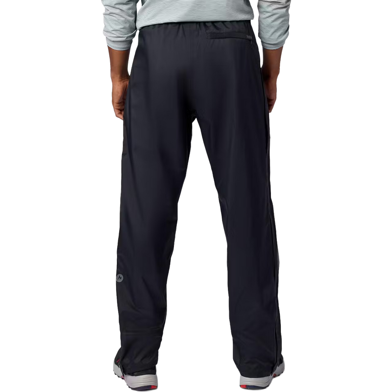 Men's PreCip Evo Full Zip Pant, Marmot Men's PreCip Evo Full Zip Pant in 001-Black back