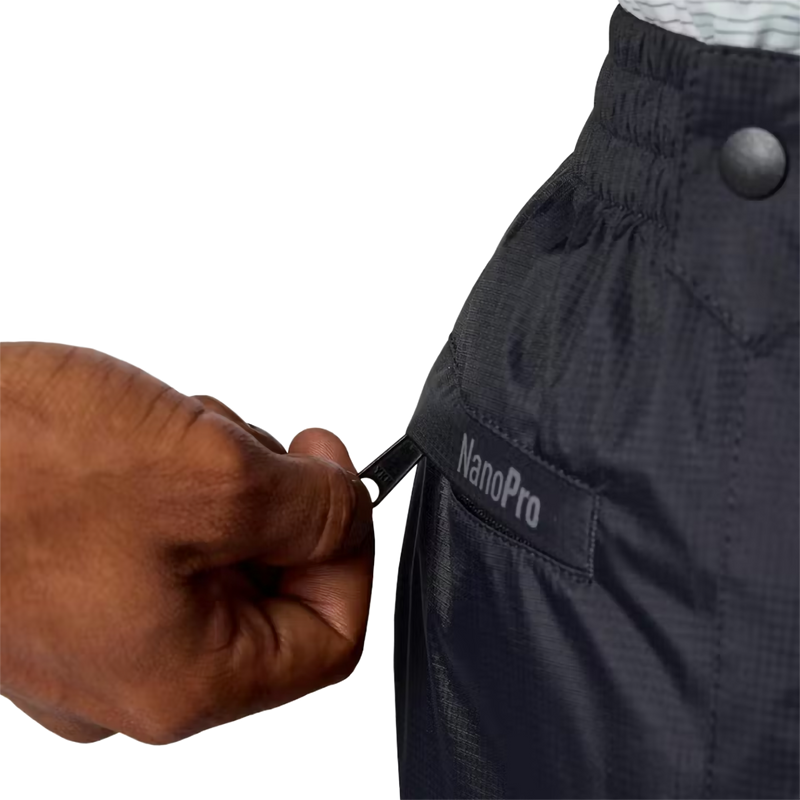 Men's PreCip Evo Full Zip Pant, Marmot Men's PreCip Evo Full Zip Pant in 001-Black back pocket