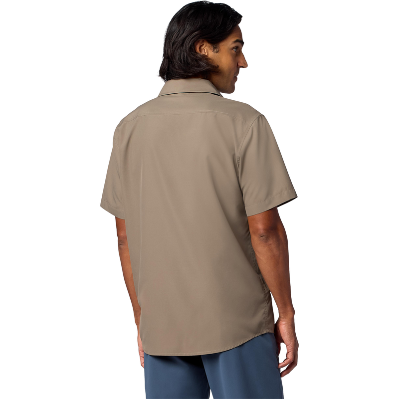 Men's AirExchange UPF 40 Novelty Short-Sleeve Collared Shirt, Marmot Men's AirExchange UPF 40 Novelty Short-Sleeve Collared Shirt back