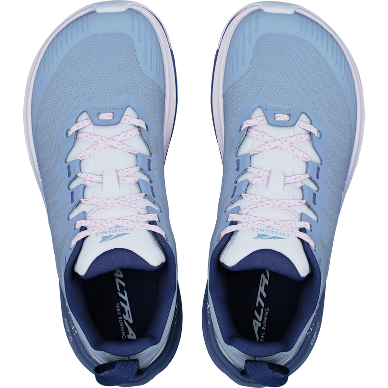 Women's Experience Wild 3, Altra Women's Experience Wild 3 in 90P-Windward Blue/Orchid Ice pair top