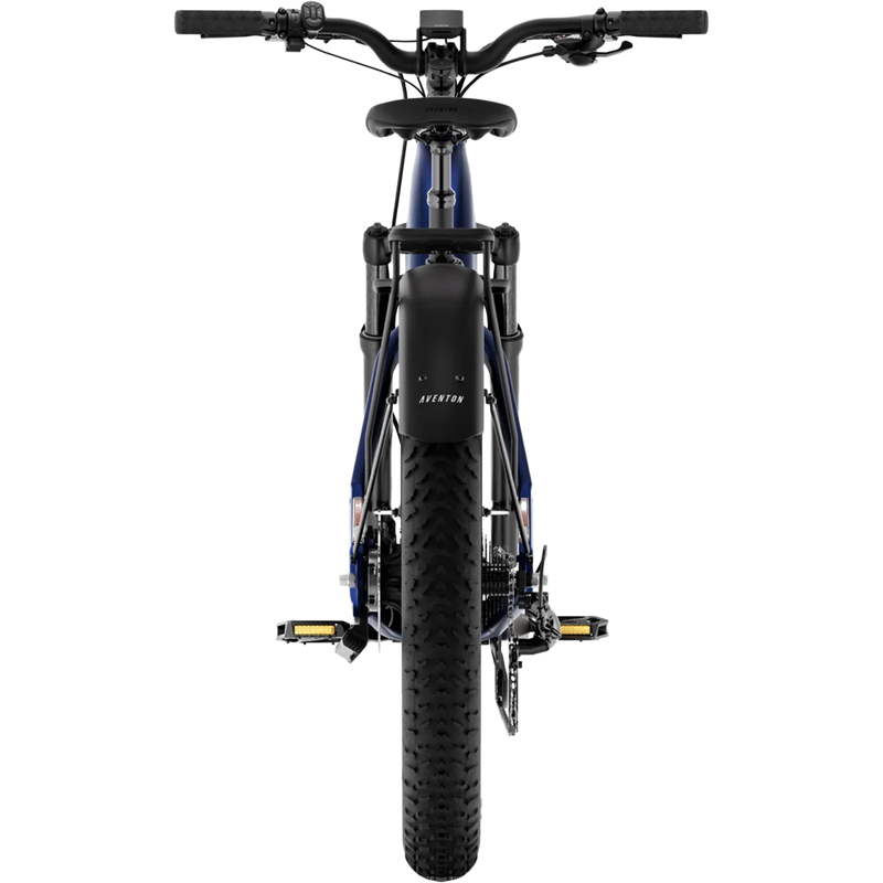 Aventure 3 Step Through Ebike, Aventon Aventure 3 Step Through Ebike in Cobalt Blue back