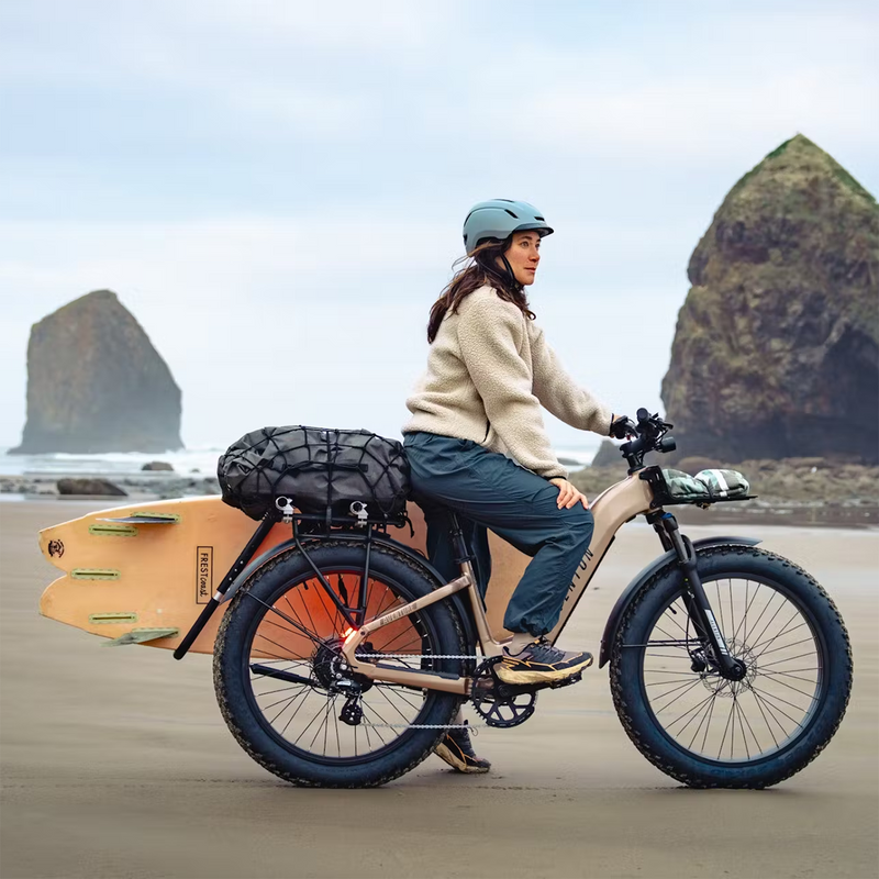 Aventure 3 Step Through Ebike, Aventon Aventure 3 Step Through Ebike in lifestyle