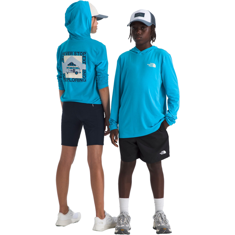 Youth Adventure Escape The City Hoodie, The North Face Youth Adventure Escape The City Hoodie Front and Back