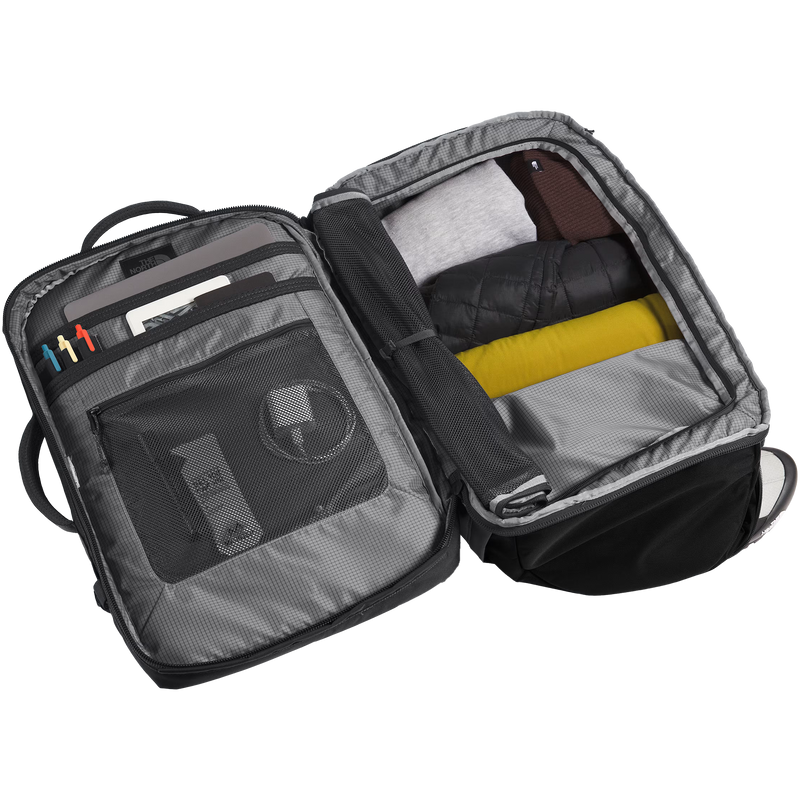 Base Camp Voyager Pro Travel Pack, The North Face Base Camp Voyager Pro Travel Pack Compartments