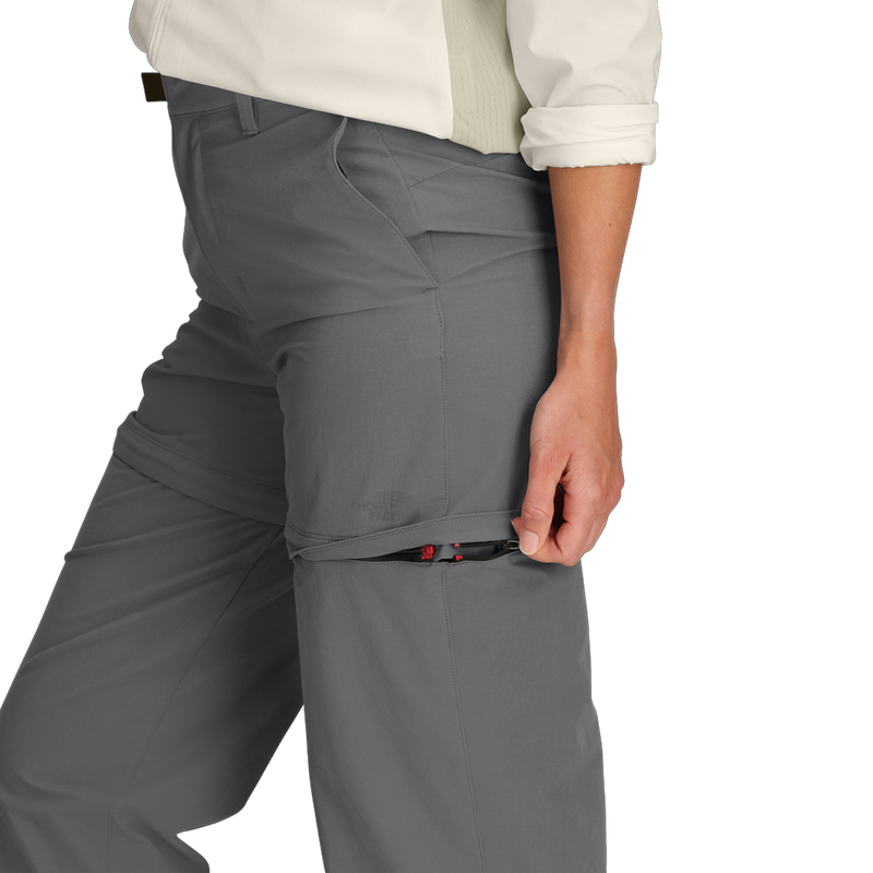 Women's Basin Convertible Pant, The North Face Women’s Basin Convertible Pants zipper