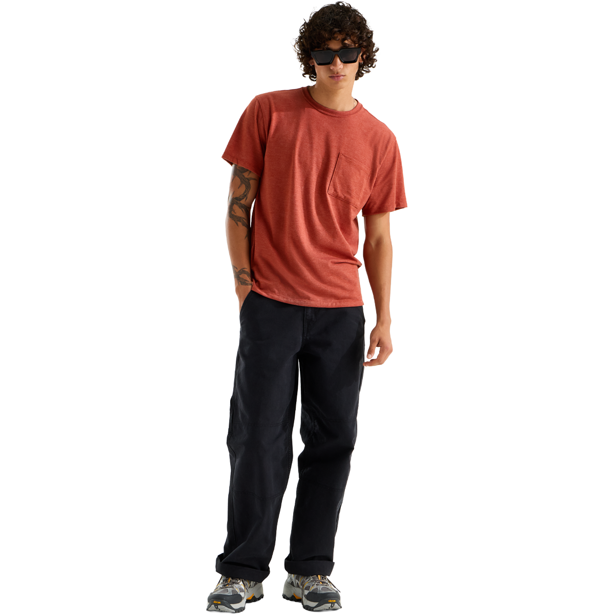 Men's Tri Blend Pocket Short Sleeve Tee alternate view
