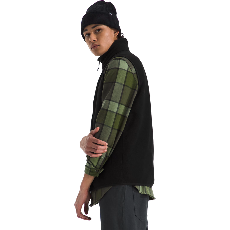 Men's Glacier Fleece Vest, The North Face Men's Glacier Fleece Vest Side