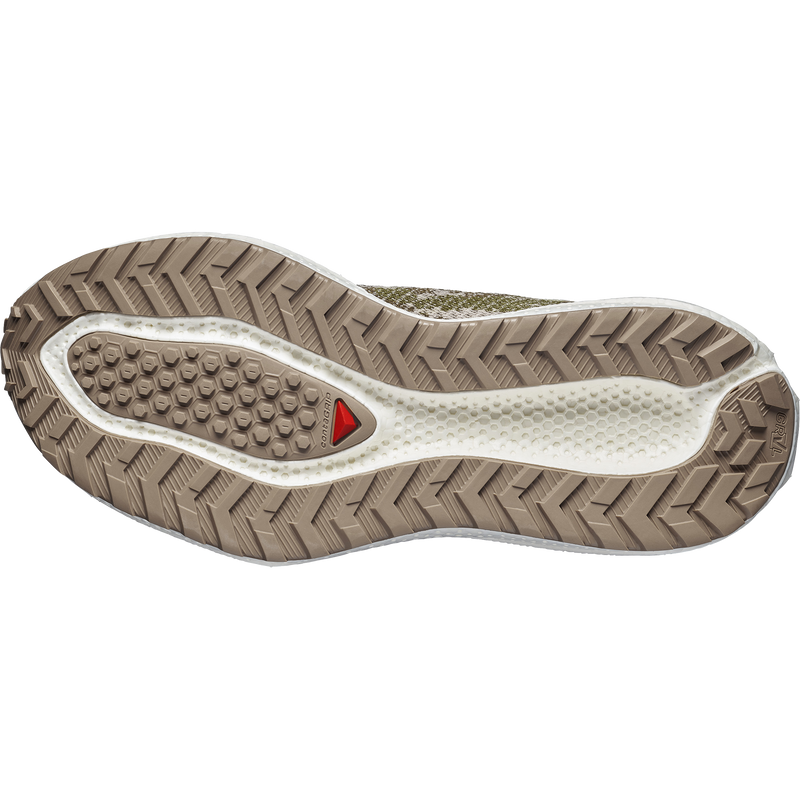 Men's Aero Glide 4 Grvl, Salomon Men's Aero Glide 4 Grvl in Safari/Vanilla Ice/Earth bottom