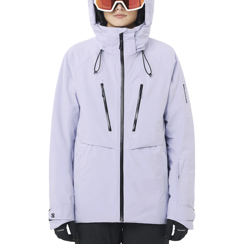 Women's Brilliant 2.0 Insulated Jacket, Salomon Women's Brilliant 2.0 Insulated Jacket front