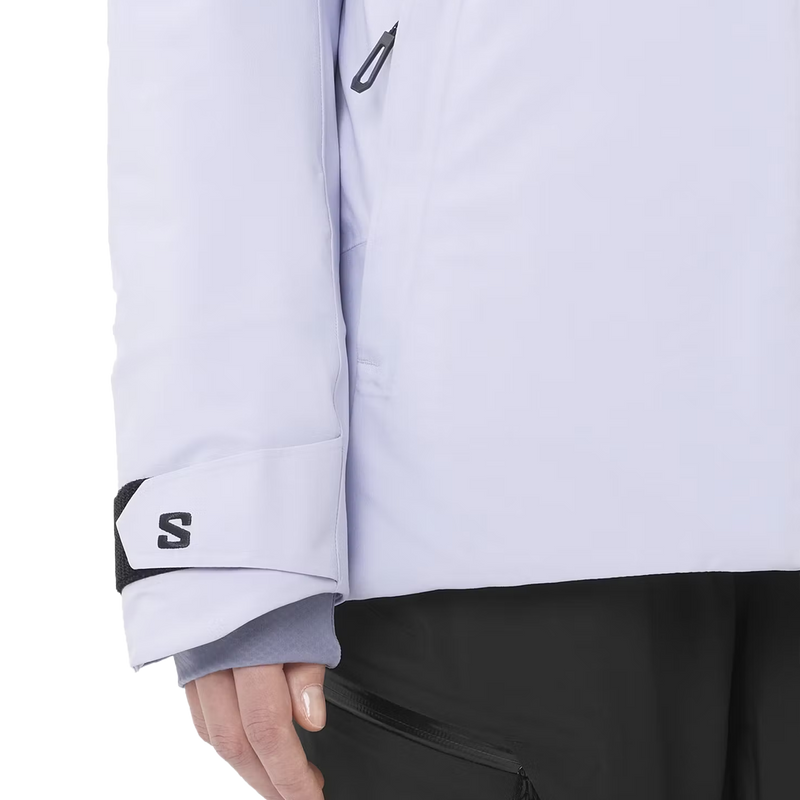 Women's Brilliant 2.0 Insulated Jacket, Salomon Women's Brilliant 2.0 Insulated Jacket cuff