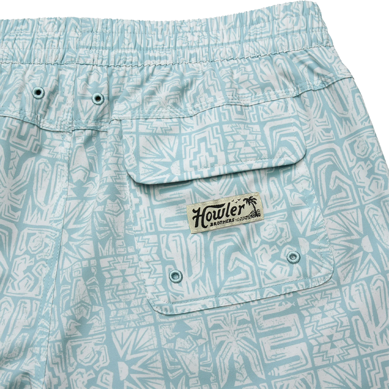 Men's Deep Set Boardshort 17", Howler Brothers Men's Deep Set Boardshort 17" Back Pocket