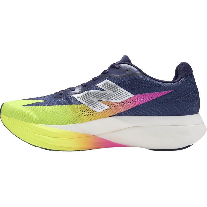 Men's FuelCell SuperComp Elite v5, New Balance Men's FuelCell SC Elite v5 in 79H-Boysenberry/Afterglow right inside profile