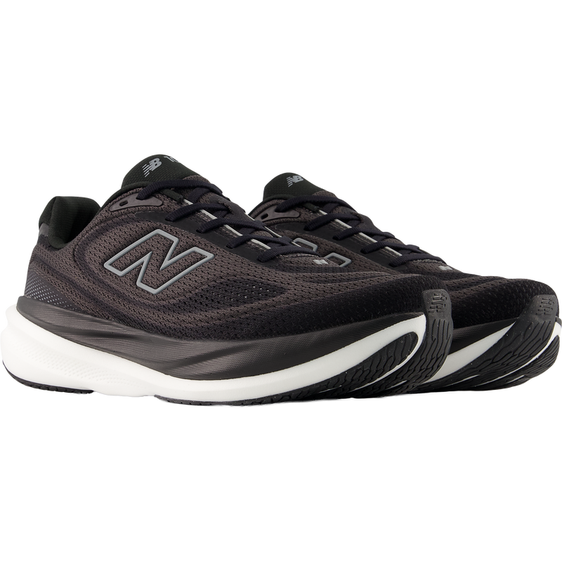 Men's 1080 v15, New Balance Men's 1080 v15 in FR-Black/Slate Grey pair right