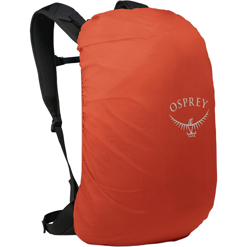 Hikelite LT 22, Osprey Hikelite LT 22 in Raven Black rain cover