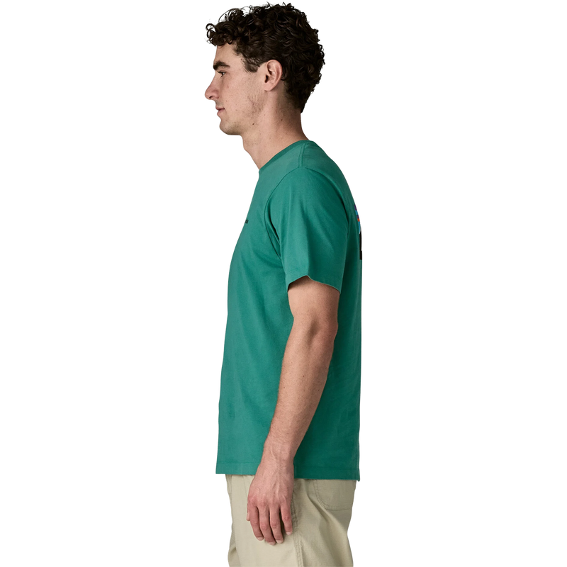 Men's P-6 Logo Shirt, Patagonia Men's P-6 Logo T-Shirt side