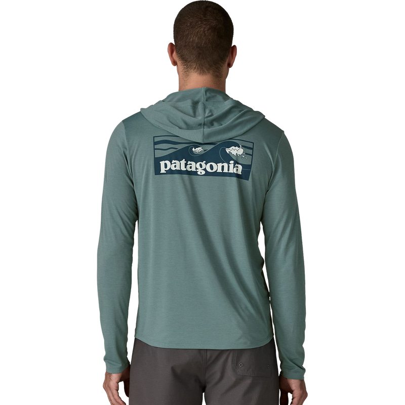 Men's Capilene Cool Daily Graphic Hoody, Patagonia Men's Capilene Cool Daily Graphic Hoody back