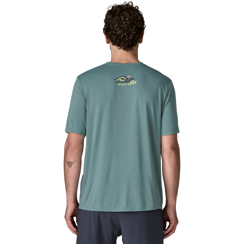 Men's Capilene Cool Daily Tee, Patagonia Men's Capilene Cool Daily Tee Back on Model